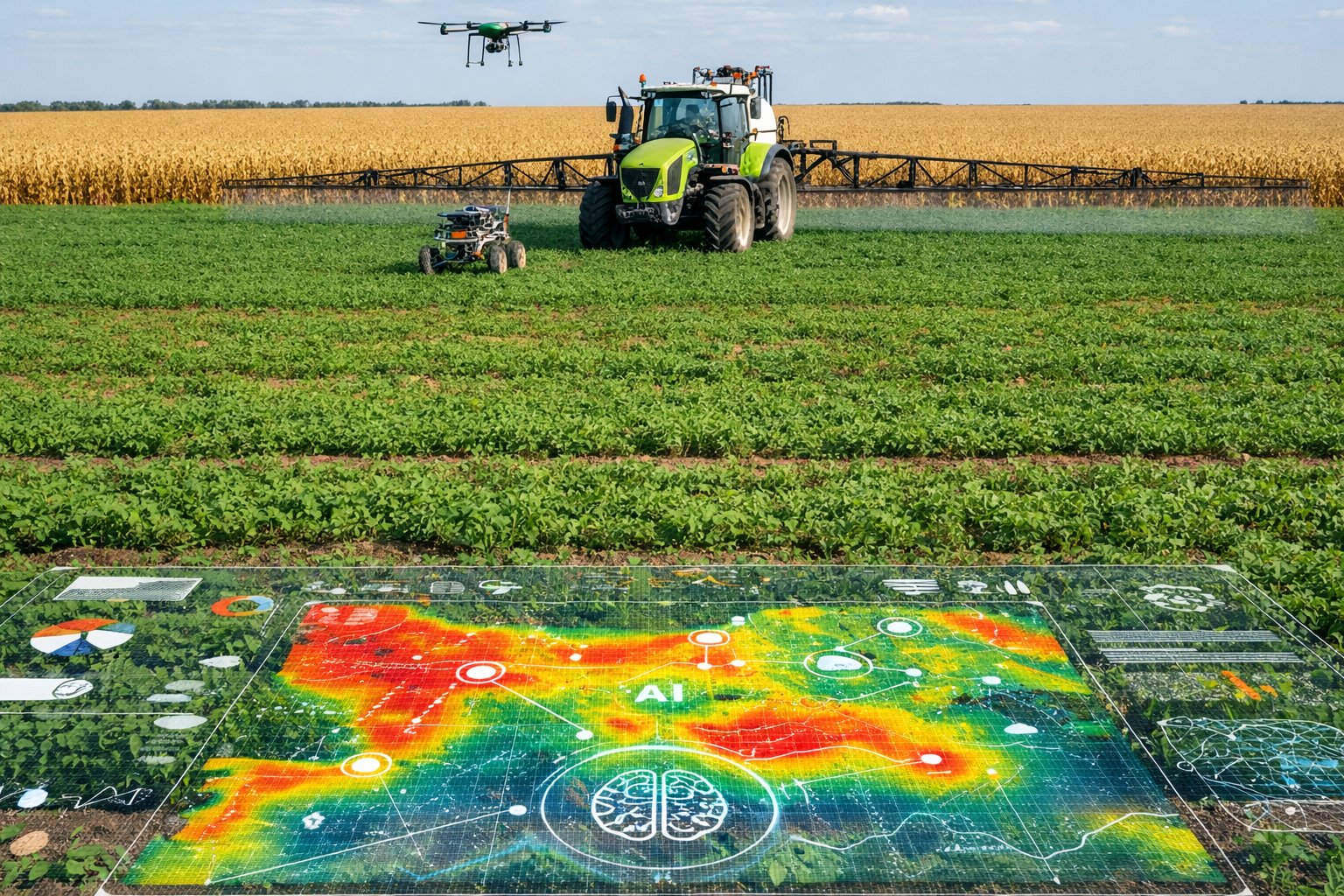 Resultados de agricultura de precisión en campo